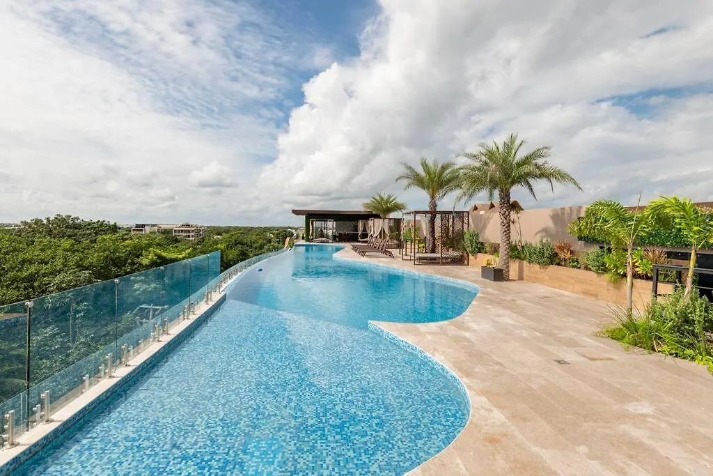 Penthouse Retreat Private Pool & Premium Amenities Apartment Tulum Mexico